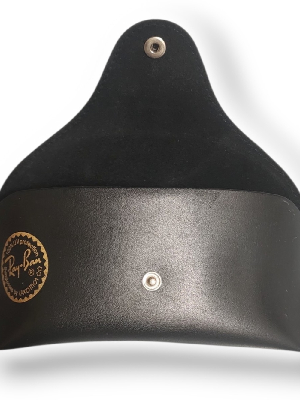 Ray-Ban Black Leather Sunglasses Case